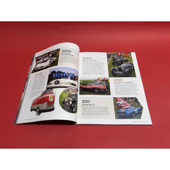 2026 Pebble Beach Concours d'Elegance - 75th Celebration Official Programme