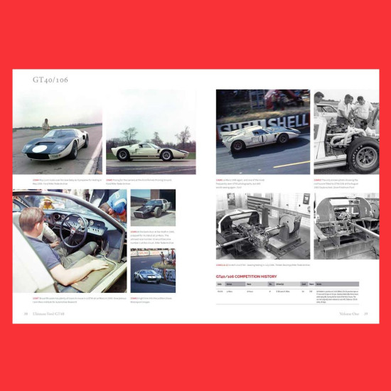 Ultimate Ford GT40 - The Definitive History (Volume 1) The Chassis Histories Ultimate Ford GT40 - The Definitive History (Volume 1) The Chassis Histories