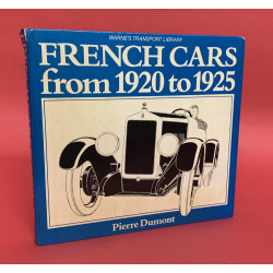 French Cars from 1920 to 1925