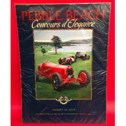 60th Annual Pebble Beach Concours D'Elegance 2010 Official Event Poster