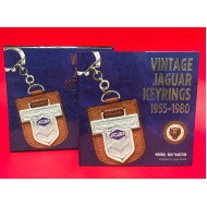 Vintage Jaguar Keyrings 1955 - 1980