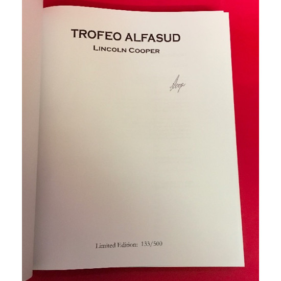 Trofeo Alfasud - Limited Edition Trofeo Alfasud - Limited Edition
