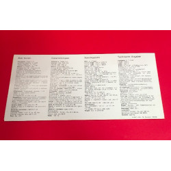 Lamborghini Islero Brochure Lamborghini Islero Brochure