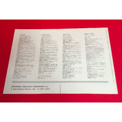 Lamborghini 350 GT Brochure Lamborghini 350 GT Brochure