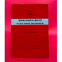 Mercedes-Benz Type 300SL Roadster Owner's Handbook