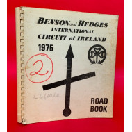 Benson & Hedges International Circuit of Ireland 1975 - Road Book