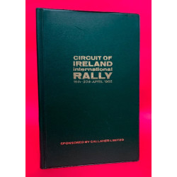 Circuit of Ireland International Rally 1965 Competitor Pack