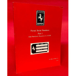 Ferrari Serial Numbers Part I - Odd Numbered Sequence to 21399