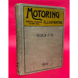 Motoring Illustrated Vols I-II 1902 - Bound