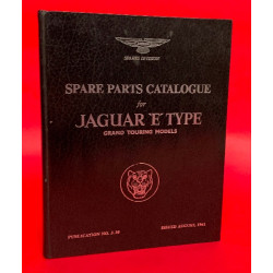 Spare Parts Catalogue for Jaguar E Type Grand Touring Models
