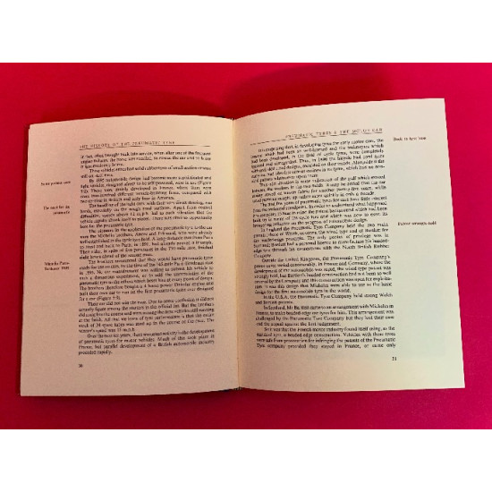 The History of the Pneumatic Tyre