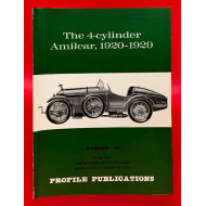 Profile Publications No 62: The 4-Cylinder Amilcar 1920-1929