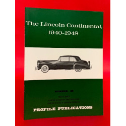 Profile Publications No 88: The Lincoln Continental, 1940-1948