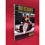 Autocourse 1991 - 1992 signed by Nigel Mansell