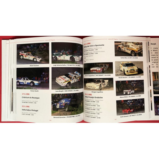 Lancia 037 + 038 Macchina da Corsa Registro Lancia 037 + 038 Macchina da Corsa Registro