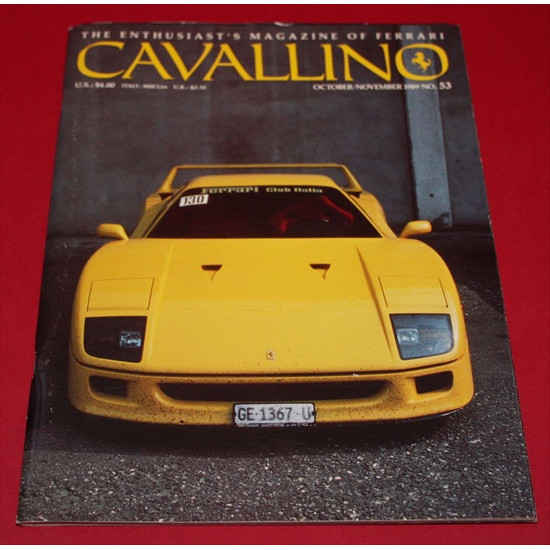 Cavallino Magazine No  53  October / November 1989