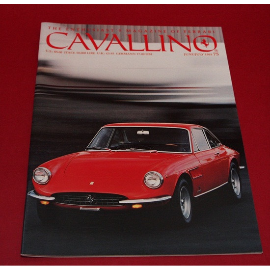 Cavallino Magazine No 75 June / July 1993 Cavallino Magazine No 75 June / July 1993