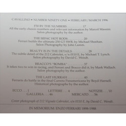 Cavallino Magazine No  91  February / March  1996