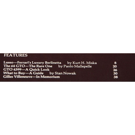 Cavallino Magazine No 16 January / April 1983 Cavallino Magazine No 16 January / April 1983