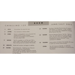 Cavallino Magazine No 129  June / July 2002