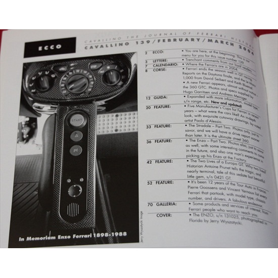 Cavallino Magazine No 139  February / March 2004