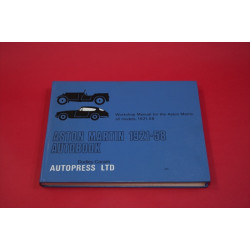 Aston Martin 1921-1958 Autobook  Workshop Manual for all models 