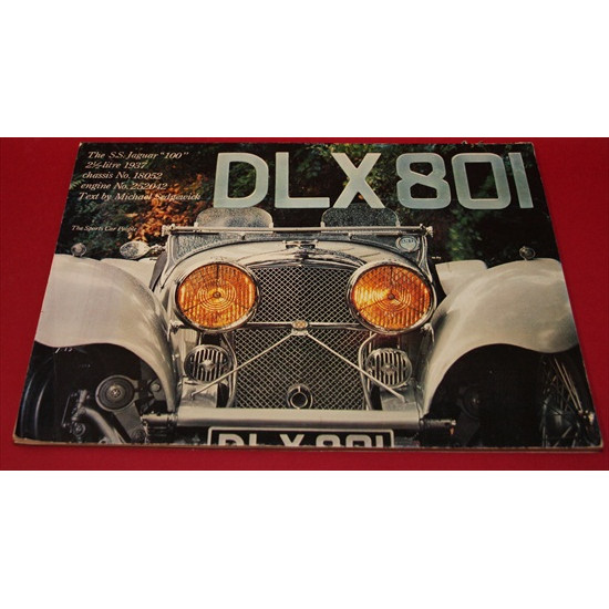 The S.S. Jaguar 100 1937 chassis 18052 engine No 252042 DLX 801