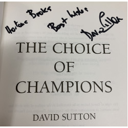The Choice of Champions - Signed by David Sutton The Choice of Champions - Signed by David Sutton