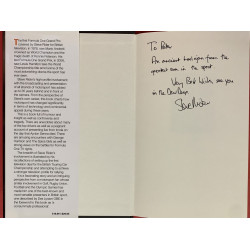 Steve Rider My Chequered Career: Thirty-five years of televising motorsport signed by Steve Rider