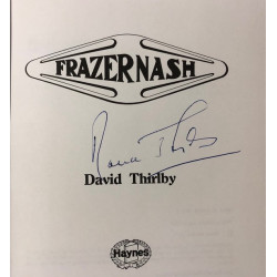 Frazer Nash - signed by David Thirlby