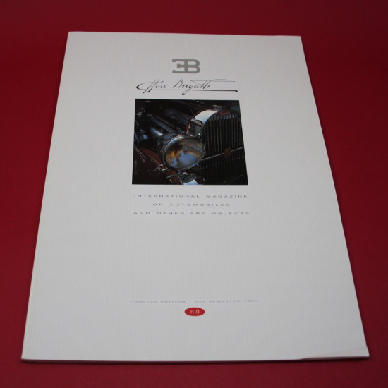 Bugatti   International Magazine of Automobiles and other objets D'Art   No  0