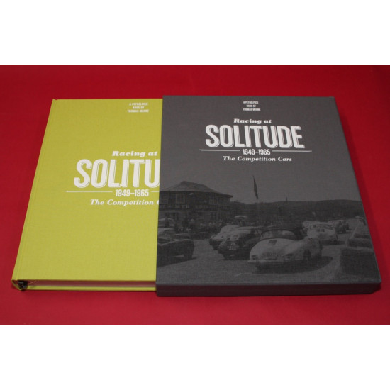 Racing at Solitude 1949-1965 The Competition Cars