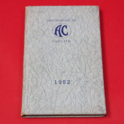 The History of AC Cars Ltd 1952