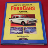 Complete Catalogue of Ford Cars in Britain from Model T to Fiesta