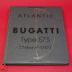 Atlantic Bugatti Type 57S Chassis No 57473