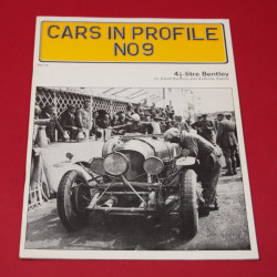 Cars in Profile No  9:   4  1/2-litre Bentley