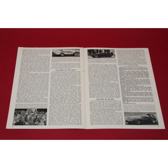 Profile Publications No 8 : The Vanwall Grand Prix Car Profile Publications No 8 : The Vanwall Grand Prix Car