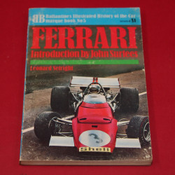 Ballantines illustrated History of the Car marque book No  5 Ferrari 