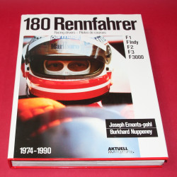 180 Rennfahrer  Racing drivers- Pilotes de courses   1974-1990