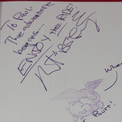 The Last Open Road.Signed by Burt Levy