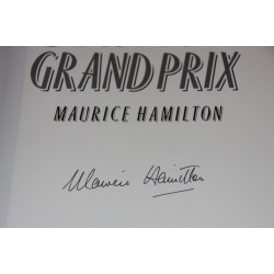 British Grand Prix.Signed by Maurice Hamilton