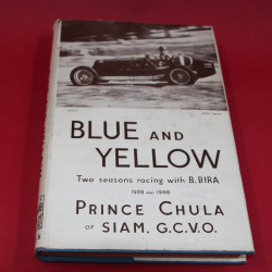 Blue and Yellow Two Seasons racing with B.Bira 1939 and 1946
