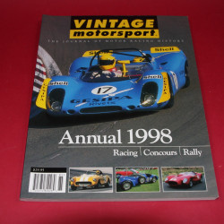 Vintage Motorsport The Journal of Motor racing Annual 1998