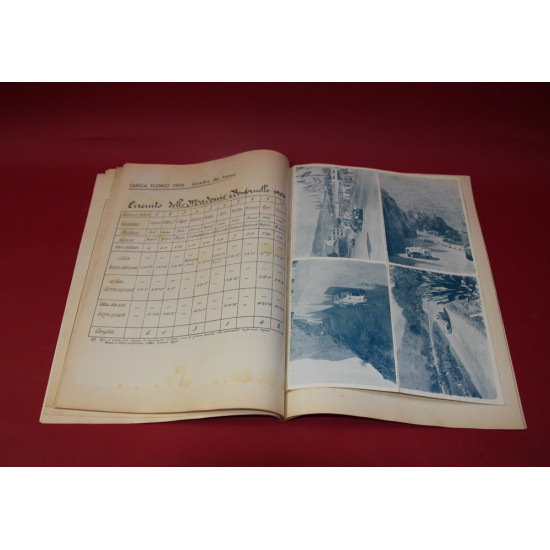 Targa Florio Cinquantenario 1906-1956 40 Edizione Programma Targa Florio Cinquantenario 1906-1956 40 Edizione Programma