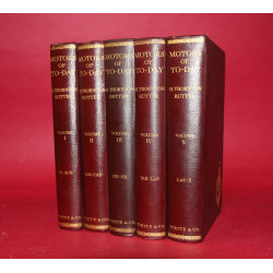 Motors of To-Day  Vol 1,2,3,4,5