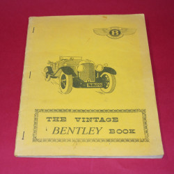 The Vintage Bentley Book