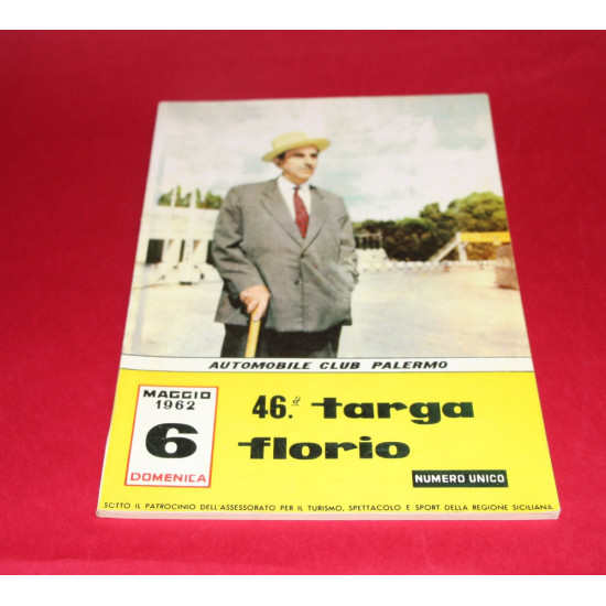 46a Targa Florio Programme 6 Maggio 1962 Reprint