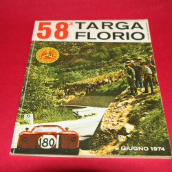 58a Targa Florio Programme 9 Giugno 1974 Reprint