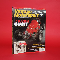 Vintage Motorsport The Journal of Motor Racing History Mar/Apr 2006.2 Vintage Motorsport The Journal of Motor Racing History Mar/Apr 2006.2