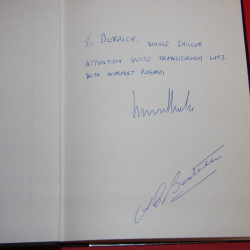 Aston Martin 1914 to 1940 A Pictorial Review;Signed by Inman Hunter